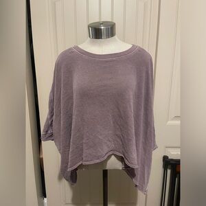 Free People Mauve Crop Top